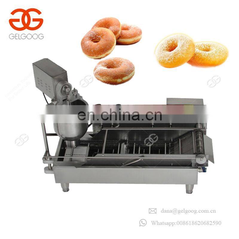Commercial Baked Sweet Buns Making Equipment Doughnut Cutter Donut Gas Fryer Machinery Cake Machine