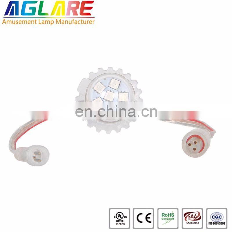 Beautiful DC 24V Amusement park rides led pixel light