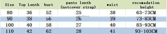 New Fashion Wholesale price Baby Girl Clothing Set Stripe Top And Bid Pants  Set