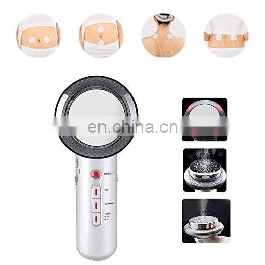 Portable  3-In-1 Ultrasonic Cavitation Fat Remover Body Massage Slimming Anti Cellulite Beauty Machine