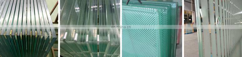 Excellent safety tempered laminated anti-slip glass floor manufacturer