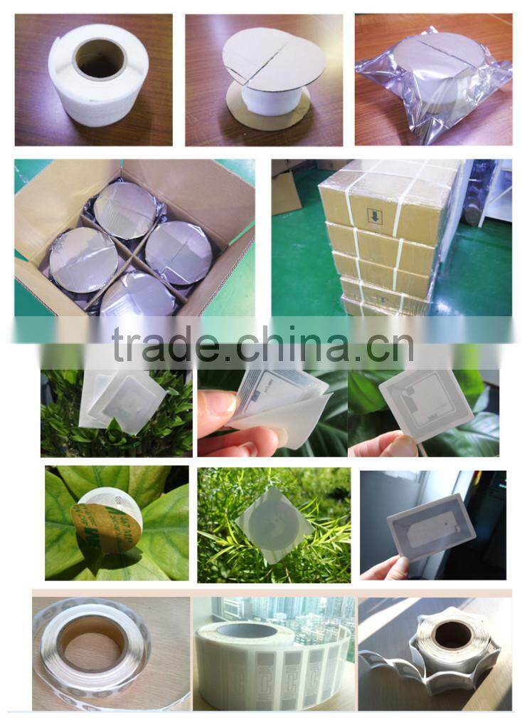 2016 new price RFID impinj inlay, UHF reusable wet inlay, programmable dry inlay