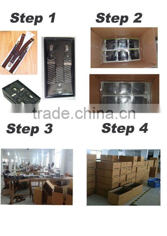 Women elastic suspenders belt with 3.5cm width