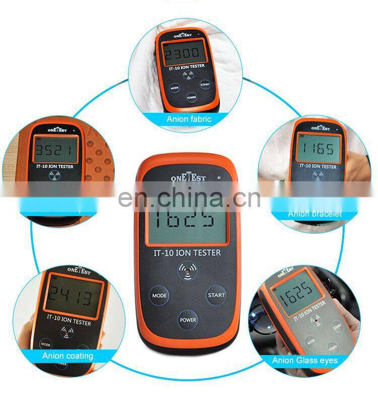 Static ion detector and Solid anion tester