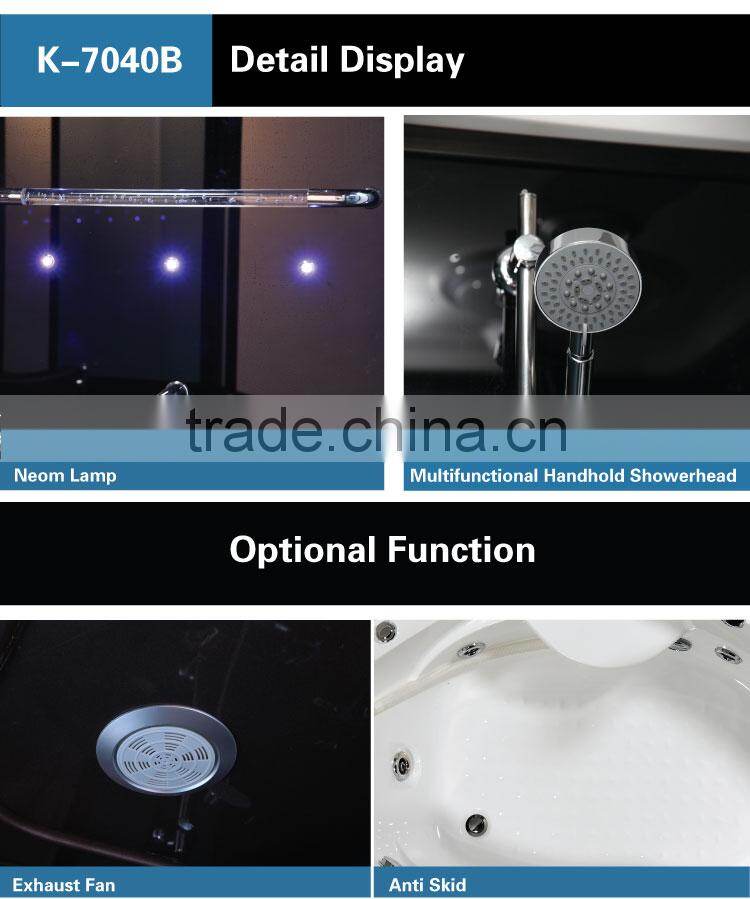 Sanitary Ware Russian Shower Room Portable Steam Generator Shower Cubicle