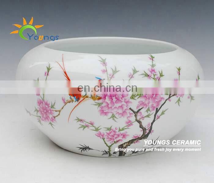 Various Beautiful Chinese Ceramic Small Fish Jars Pots