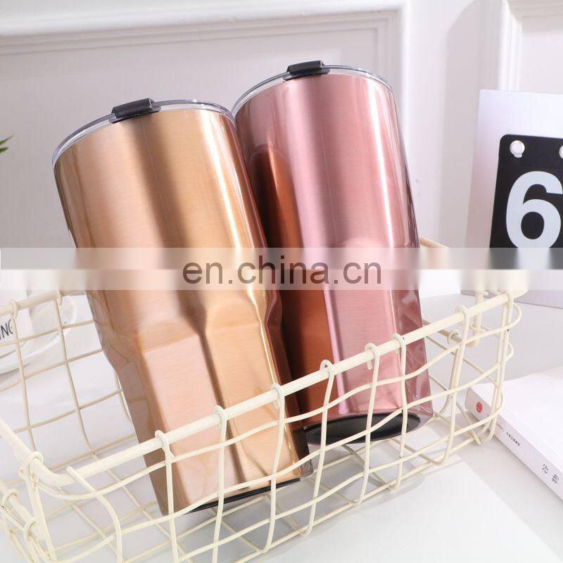 Hangzhou Watersy New Design 30 oz Double Wall Vacuum Stainless Steel Tumbler Cups Travel Coffee Mug