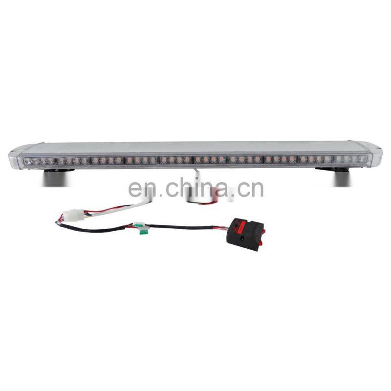 88W led strobe light car IP65 crush resistance strobe led light bar