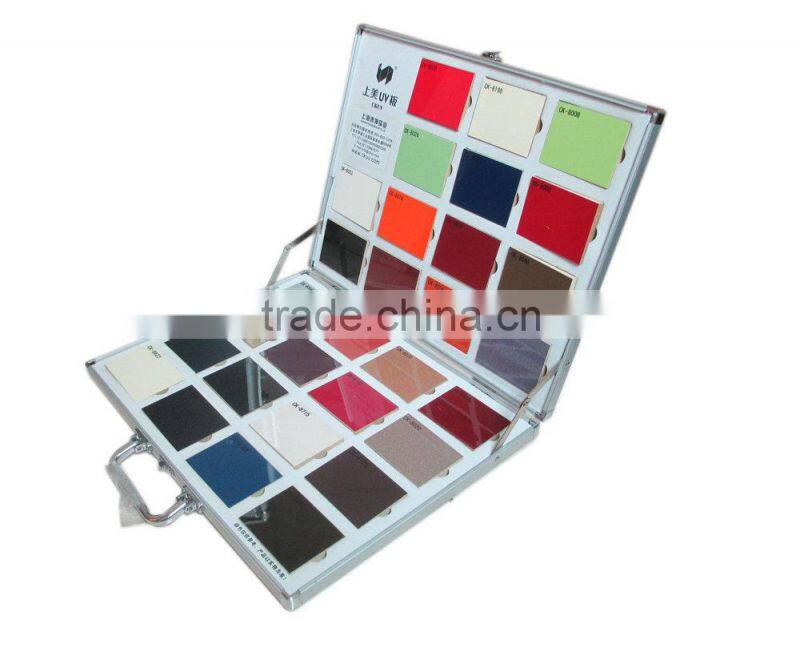 weatherproof display case/stone sample case at reasonable price