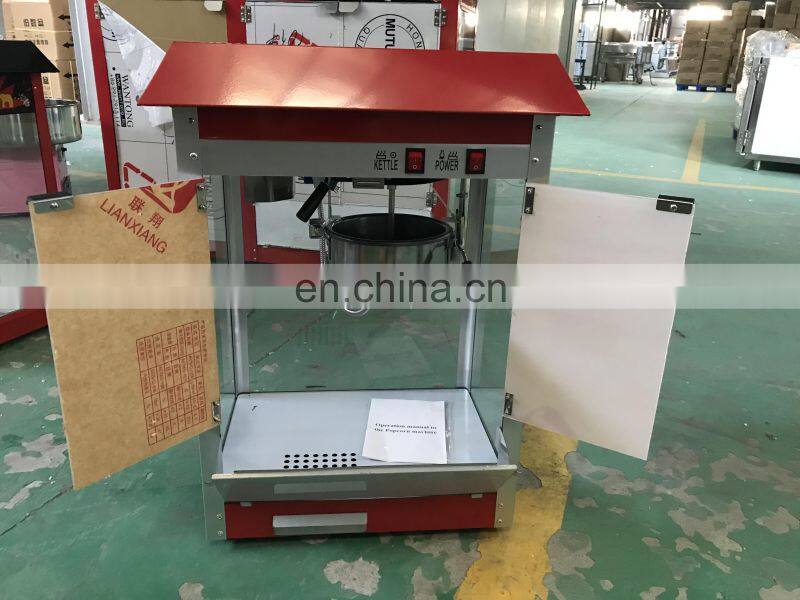 2020 commerical small popcorn vending machine on Amusement park food stand