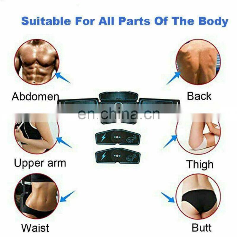 Abdominal Muscle Stimulator Trainer EMS Abs Fitness Equipment Training Muscles