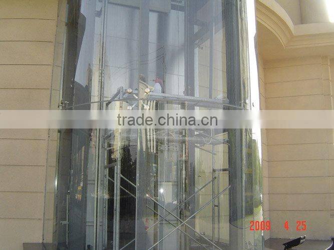 6mm Toughened laminated glass for Elevator/stairs/doors