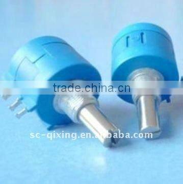 Copper Shaft Copper Bush Wirewound rotary Potentiometer 3590S