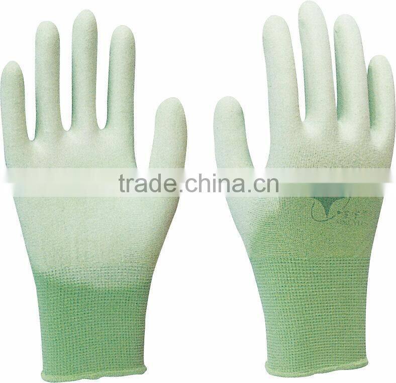 Working PU Gloves/PU Coated Gloves/Nylon PU Gloves