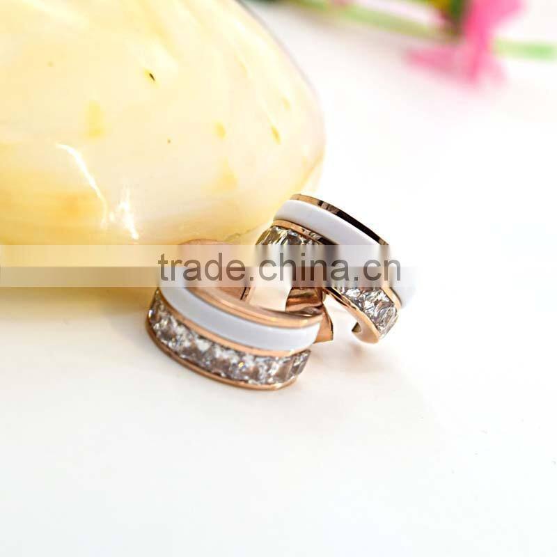 Wedding Accessories Costume Jewelry Earrings Rose Gold