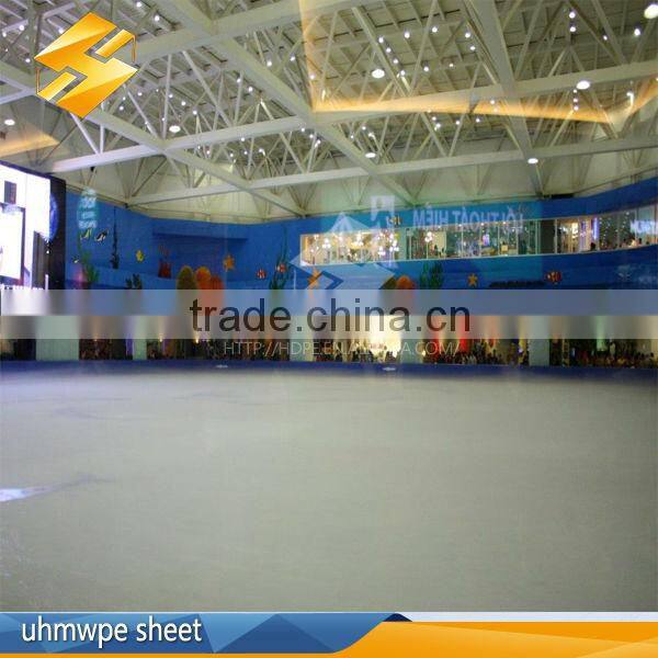 low operational cost uhmwpe synthetic ice sheet