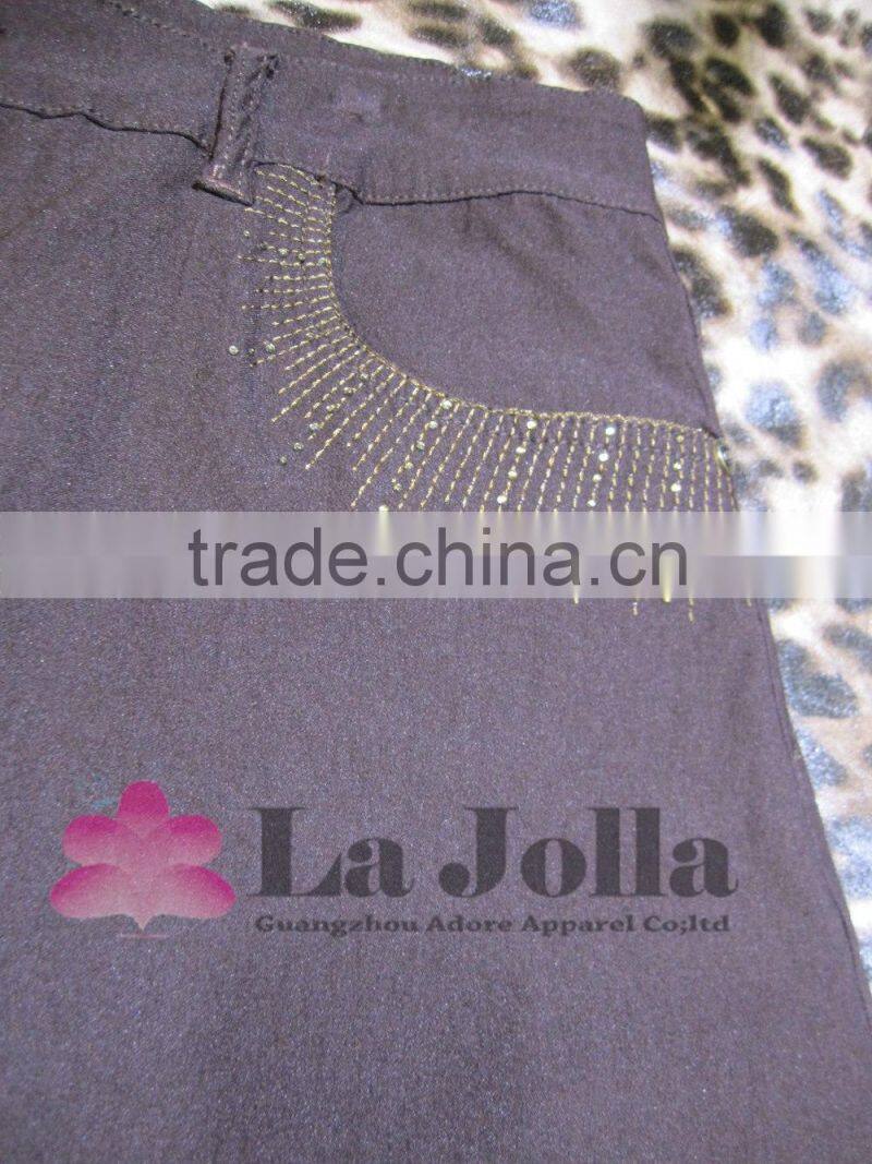 2016 Ladies Fashion Casual Long Denim Skirt LK-004