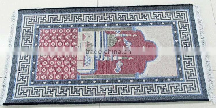Non-slip kitchen floor pretty design polyester printed mat
