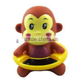 Baby water bath thermometer with cartoon tiger various shape