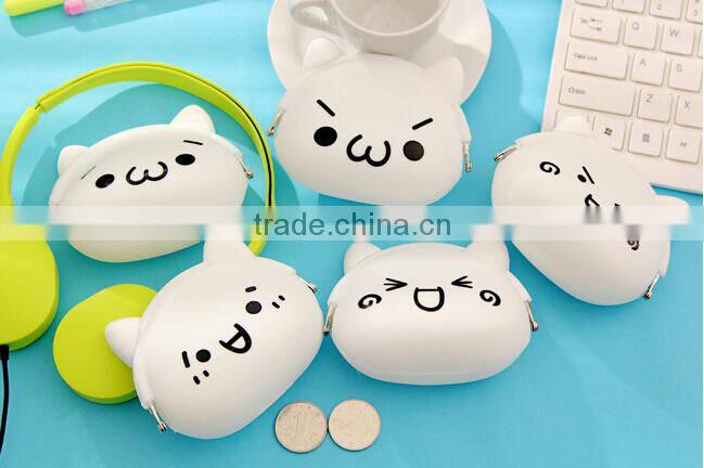 100% Food grade silicone Cartoon character purses