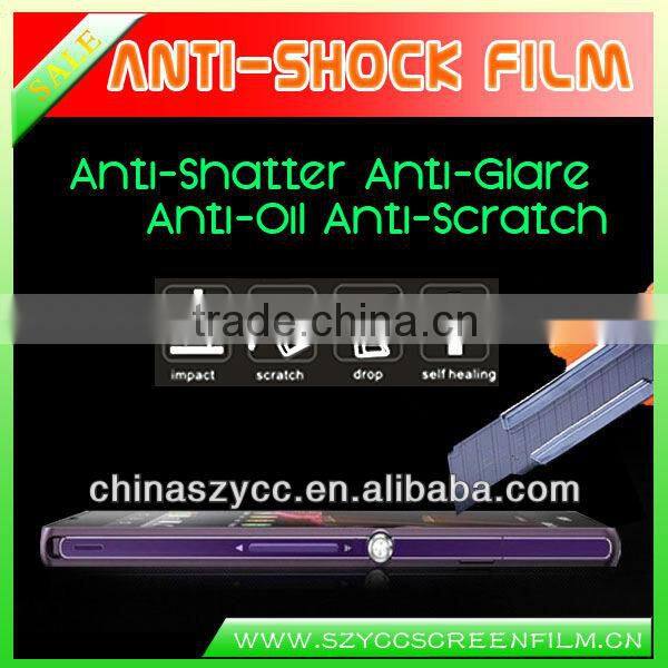 PAC 4-6H Hardness New Products 2013 Shatter-proof Screen Guarder For Sony XperiaZ L36h