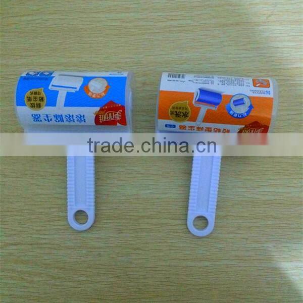 New style lint roller handle with plastic cover