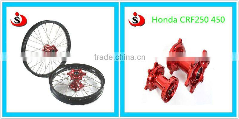 Red Color Pit Bike Hubs for Dirt Bike