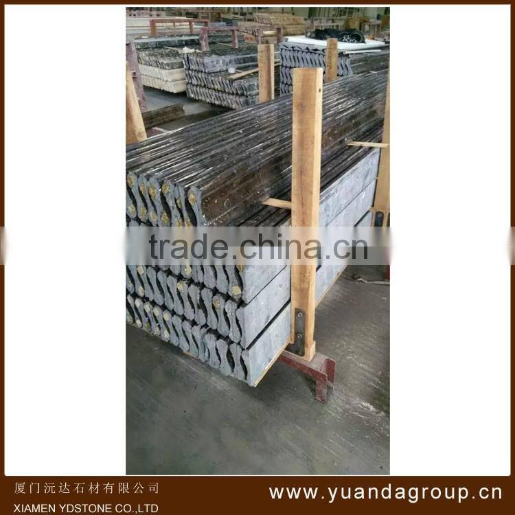 Top level hot selling decor white marble balusters handrail