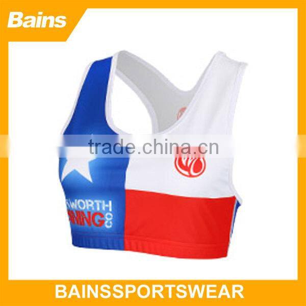 Hot sell custom wholesale sports bra&ladies sports bra