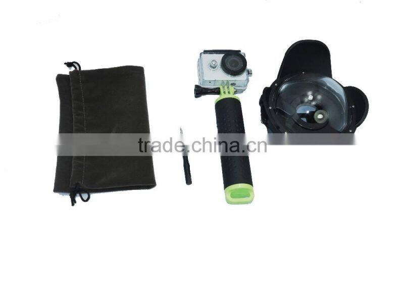 Original SHOOT Xiaomi dome port +xiaoyi monopod for Xiaomi yi Action Camera Xiaoyi Accessories Travel Edition