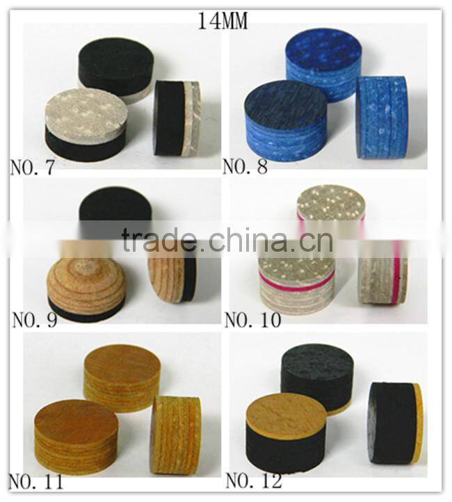 9-layer Pork Leather Billiard Cue Tip