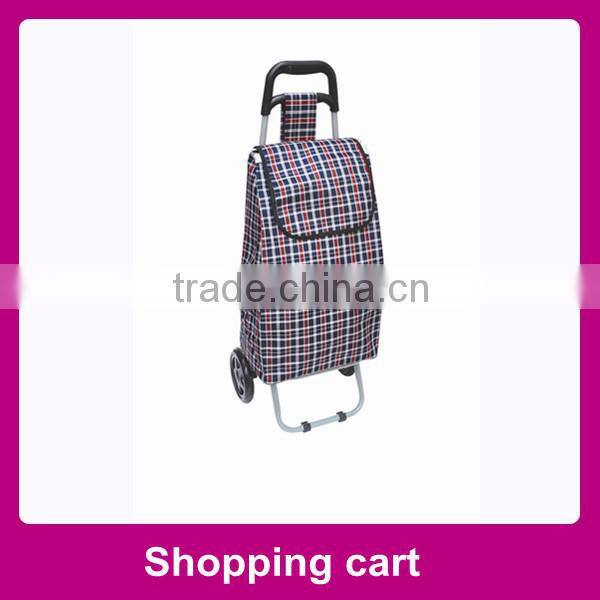 Folding wholesale market shopping trolley for elderly