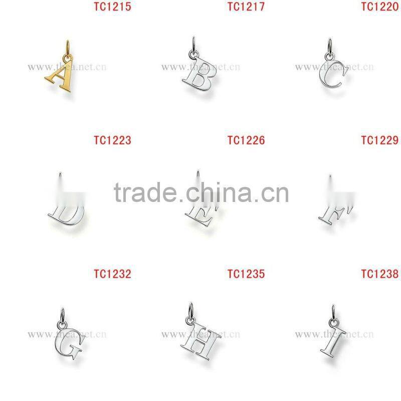 TC1387 wholesale china 2013 latest fashion jewelry design lovely panda design popular pendant&charm
