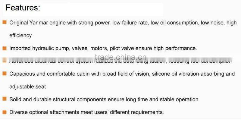 6.82ton crawler excavator with CE