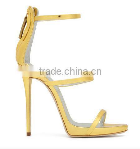 Three straps women elegant sandals your party choose shoes heels office women sandals