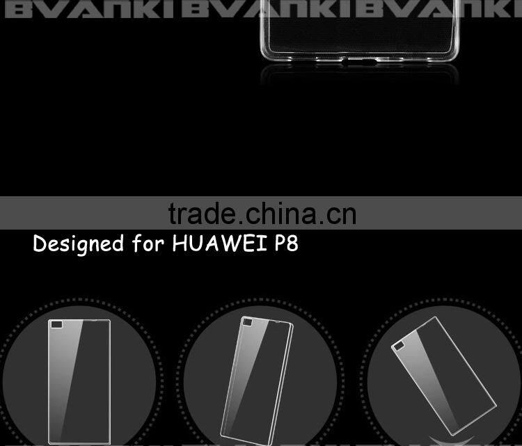 TPU SOFT SKIN FIT BACK CASE COVER FOR HUAWEI P8 LITE