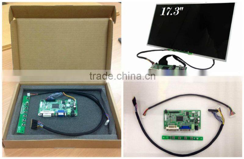 DIY Transportation Panel Kit with 17.3" Tft Panel with 1920x1080 resolution