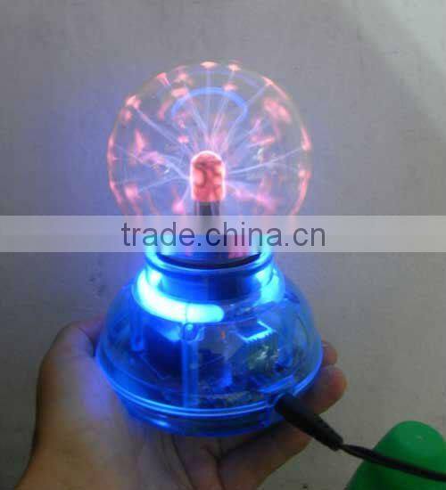 3" Sound Motion Plasma Ball Disco Party Light Globe