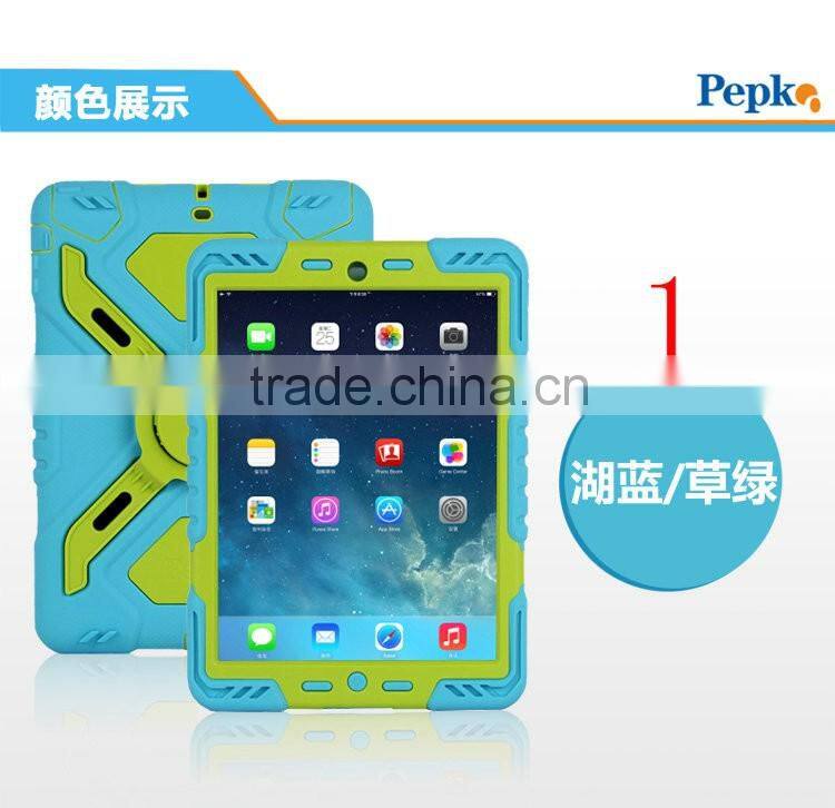 Hot Selling PEPKOO Brand Waterproof Shockproof Silicon TPE Protective Case For iPad Air 5/6 TB-0019