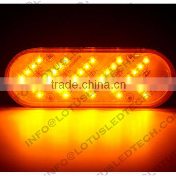 12/24V 6'' truck LED oval stop tail lamp