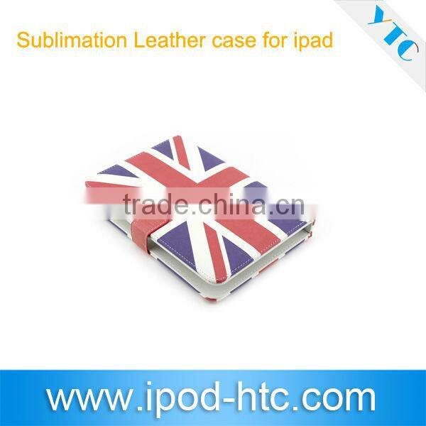 Sublimation PU Leather case for Tablet pc, sublimation Wallet case