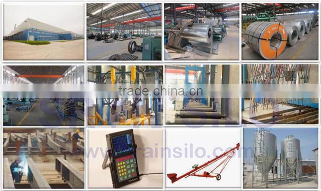 Hot Galvanized Bolt Assembly Chicken Feed Silo for Sale