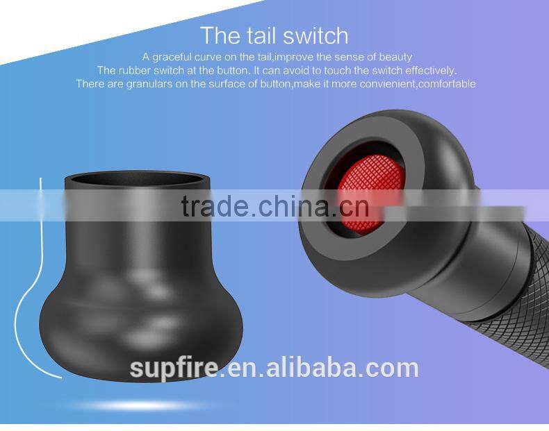 Newest compact torch high power rechargeable led flashlight