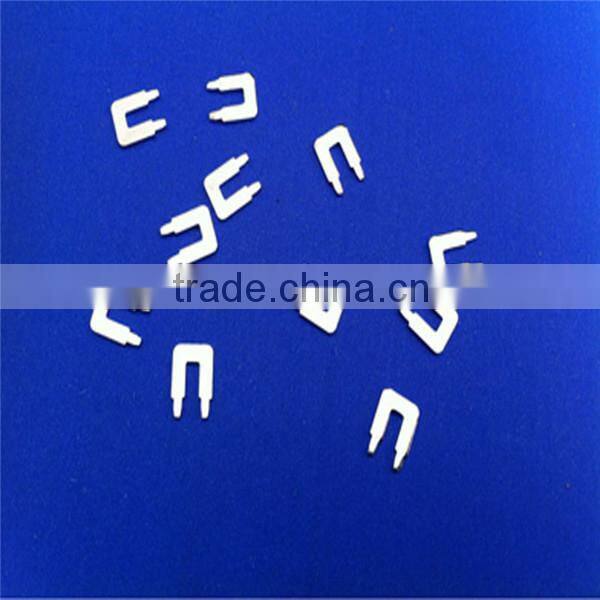 custom steel stamping sping plate / flat spring metal clip