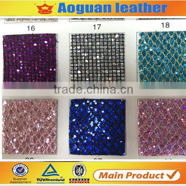 2016 nwest design shinning shoes material wholesale glitter fabric made in china factory T5769