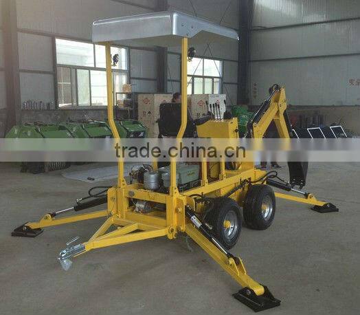 The China largest manufacturer for small towable excavator with engine