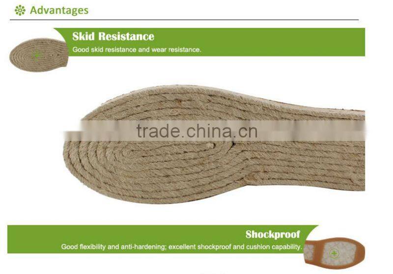 jute shoe sole to buy for espadrille