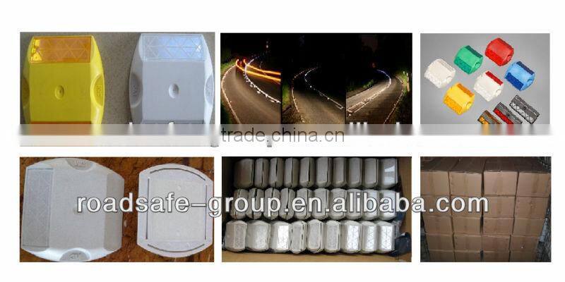 RSG hotsale best resistance plastic 3M Road Stud/road reflector/cat eye road stud