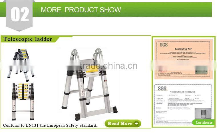 6 steps aluminum ladder for housework