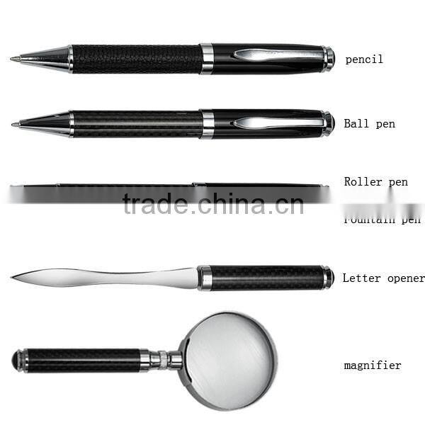 2016 New Fashion Fancy Carbon fiber Free Sample Metal Mechanical Pencil